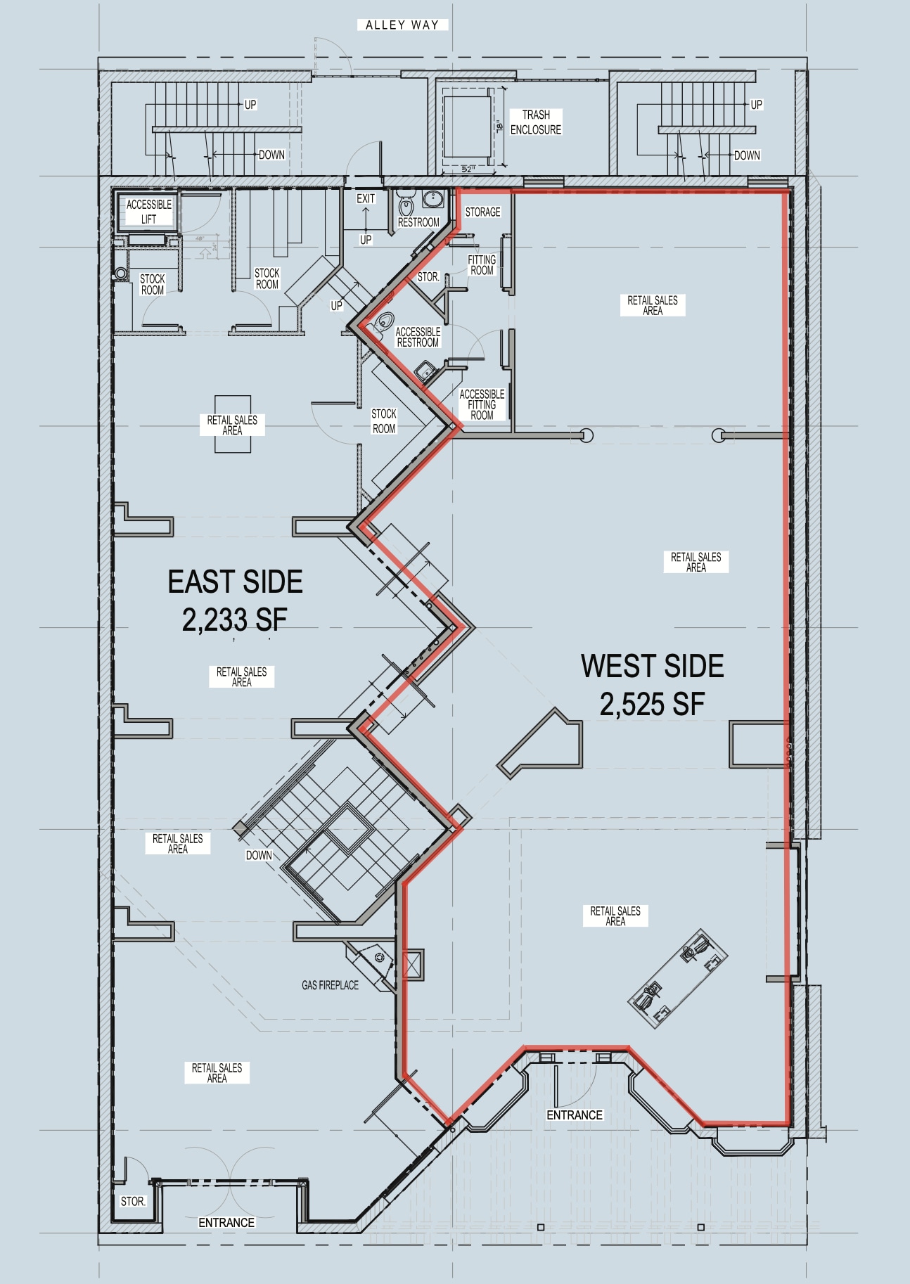 419 E Cooper Ave, Aspen, CO à louer Plan d’étage– Image 1 sur 1