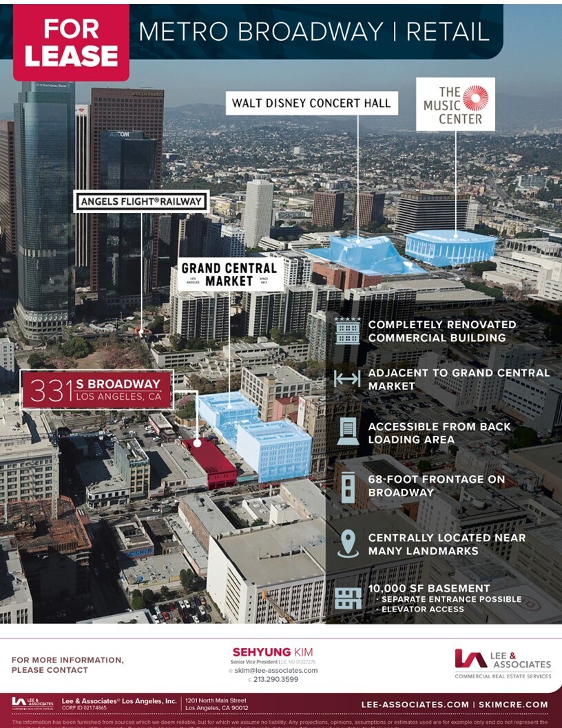 331 S Broadway, Los Angeles, CA à louer Photo de l’immeuble– Image 1 sur 7