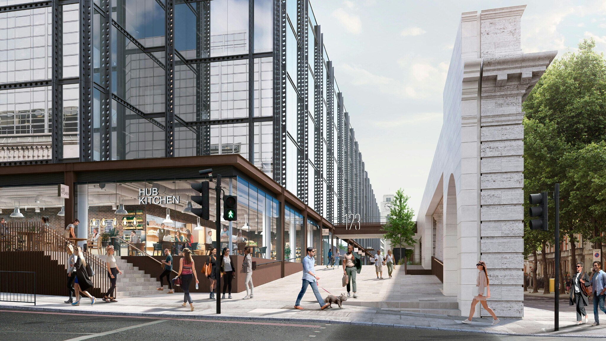 123-151 Buckingham Palace Rd, Londres à louer Photo de l’immeuble– Image 1 sur 2