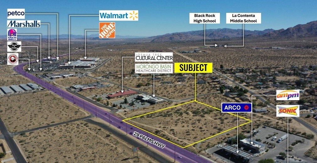 29 Palms Hwy, Yucca Valley, CA à vendre Photo principale– Image 1 sur 4