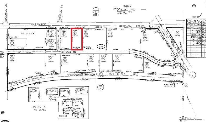 3038 Industry St, Oceanside, CA à louer - Plan cadastral – Image 3 sur 8