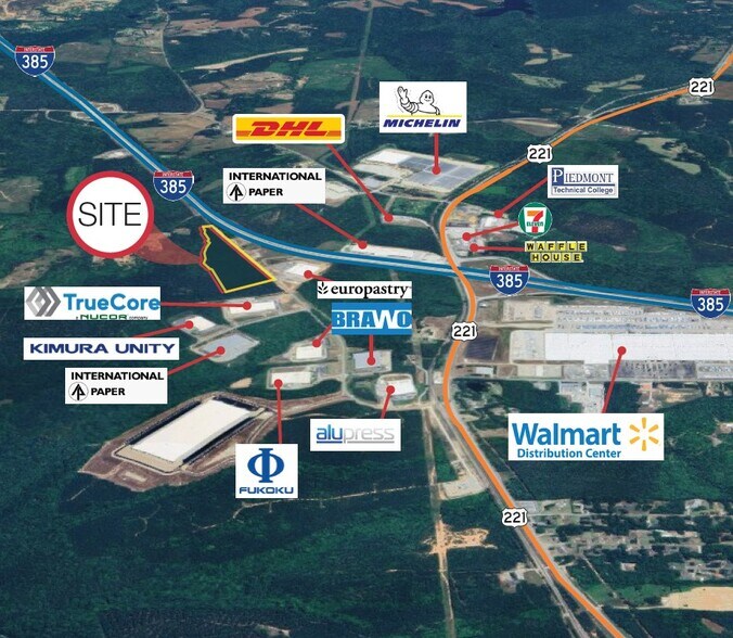 00 Hunter Industrial Park Rd, Laurens, SC à vendre - Photo de l’immeuble – Image 2 sur 8