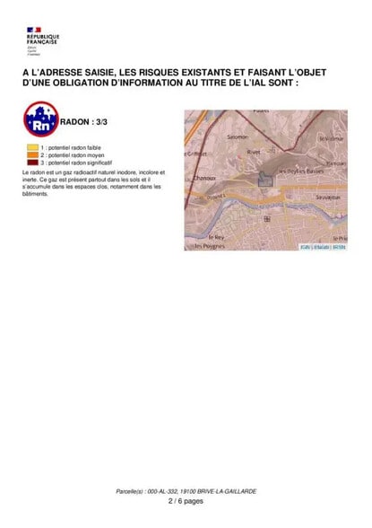 Terrain dans Brive-la-Gaillarde à vendre - Plan d’étage – Image 3 sur 12