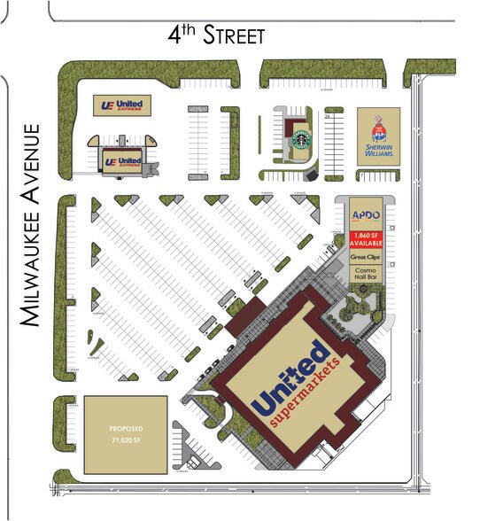 4th and Milwaukee Ave, Lubbock, TX à louer - Photo de l’immeuble – Image 3 sur 4