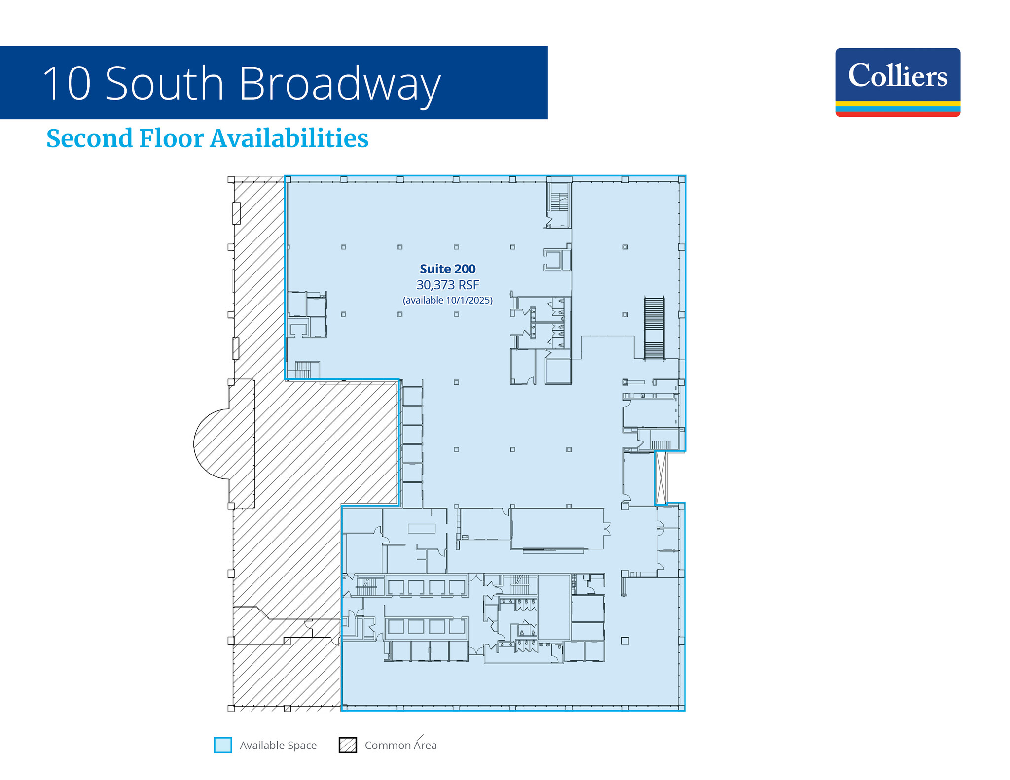 10 S Broadway, Saint Louis, MO à louer Plan d’étage– Image 1 sur 1