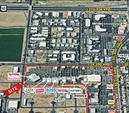 1400-1474 N Cooper Rd, Gilbert, AZ - Vue aérienne  vue de carte