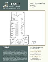 1400 E Southern Ave, Tempe, AZ à louer Plan d’étage– Image 1 sur 1