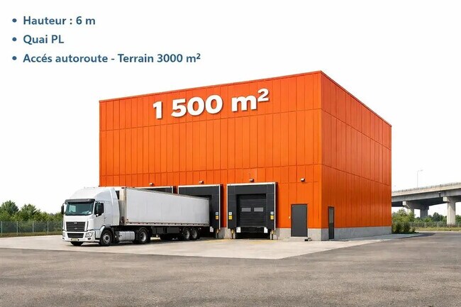 Plus de détails pour Industriel/Logistique à vendre