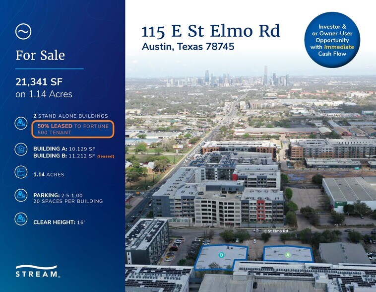 115 E St Elmo Rd Bldg. A&B Sale portefeuille de 2 biens à vendre sur LoopNet.fr - Photo de l’immeuble – Image 2 sur 3