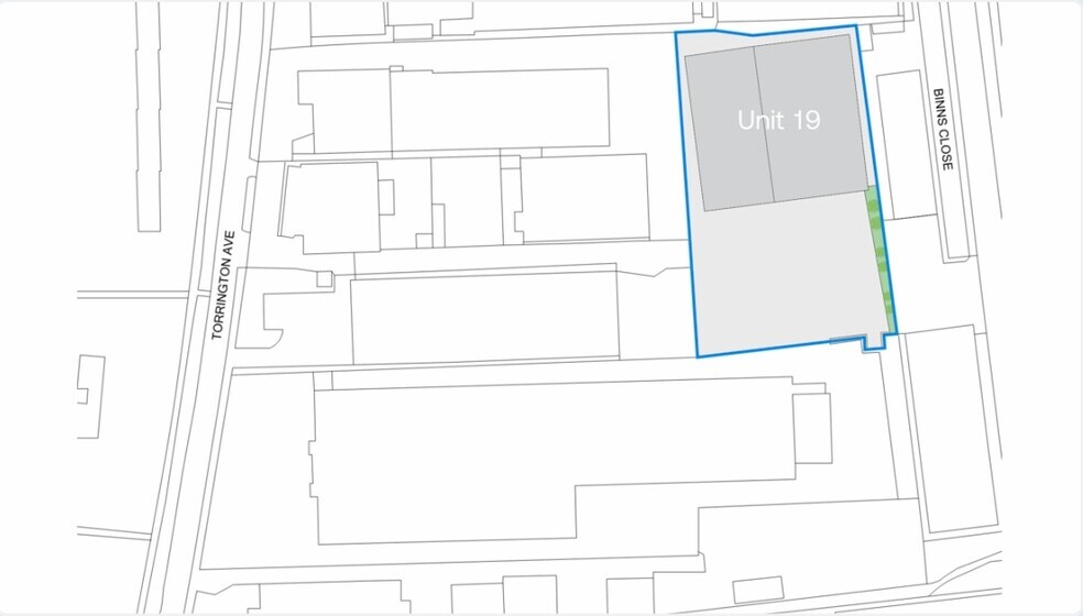 406 Torrington Av, Coventry à louer - Plan de site – Image 2 sur 2