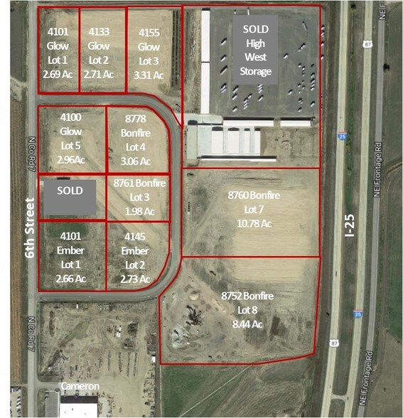4145 Ember Ave, Wellington, CO à vendre - Aérien – Image 2 sur 7