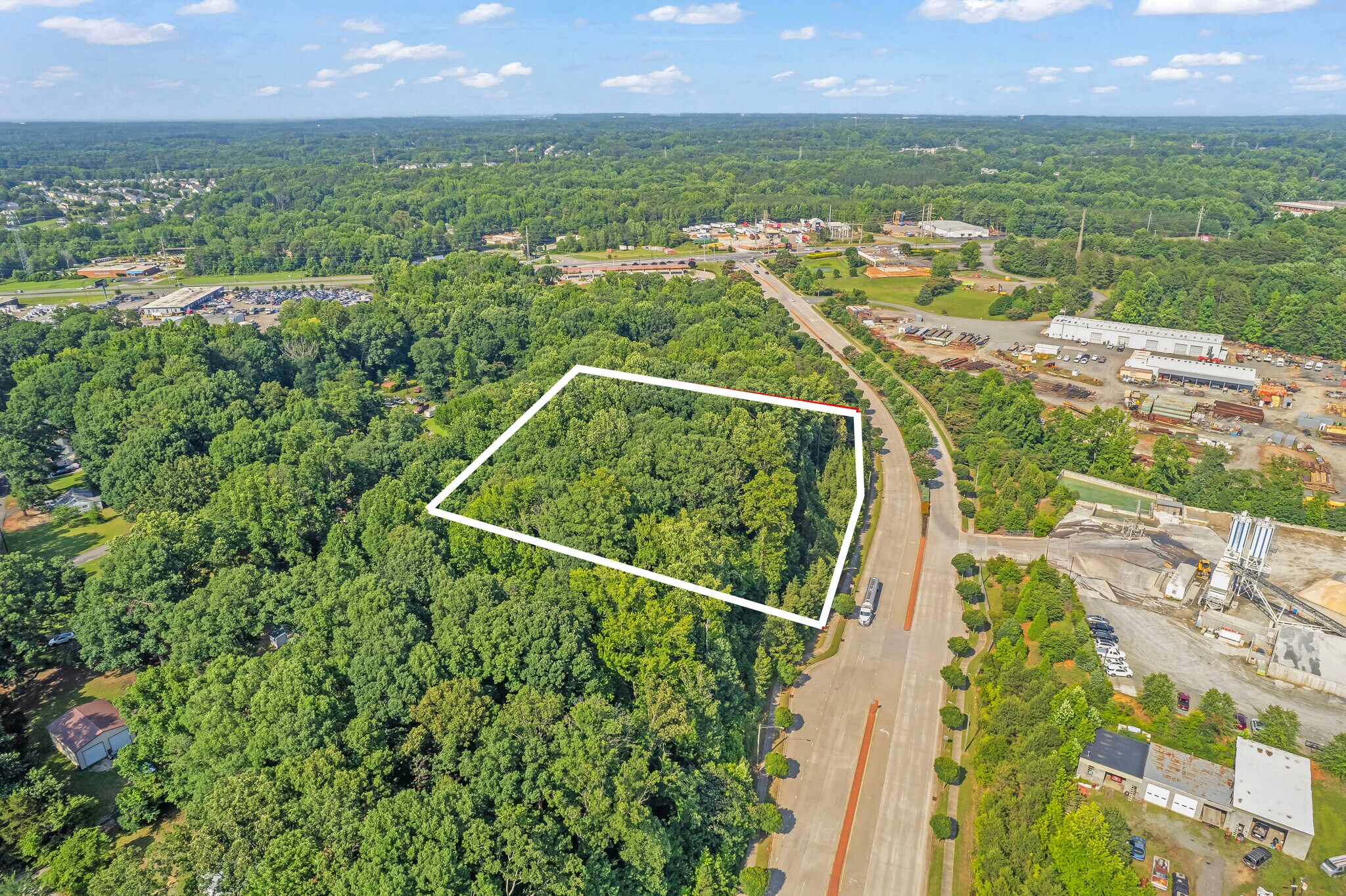 406 Oak St, Charlotte, NC à vendre Aérien– Image 1 sur 9