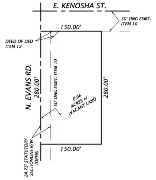 5201 Kenosha Street, Broken Arrow, OK à vendre - Plan de site – Image 2 sur 2
