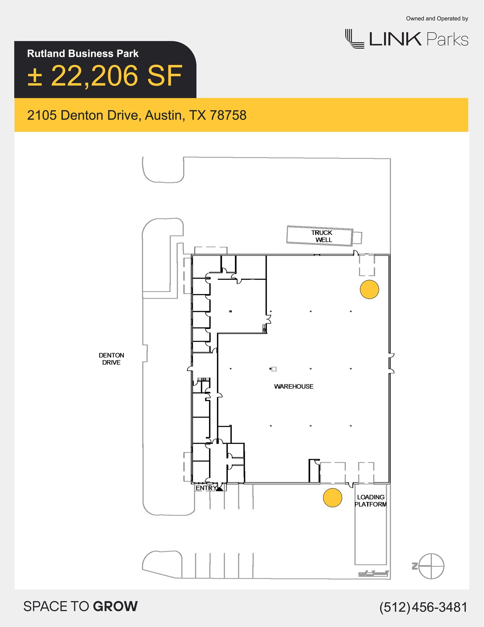 2020 Rutland Dr, Austin, TX à louer Plan de site– Image 1 sur 30