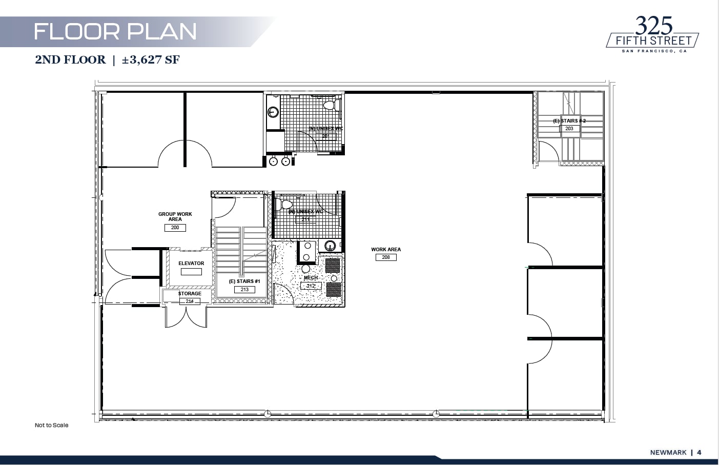 325 5th St, San Francisco, CA à louer Plan d’étage– Image 1 sur 12