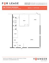 2050 W University Dr, McKinney, TX à louer Plan d’étage– Image 1 sur 2