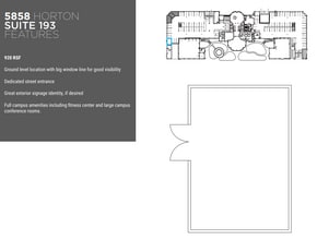 5885 Hollis St, Emeryville, CA à louer Plan d’étage– Image 1 sur 1