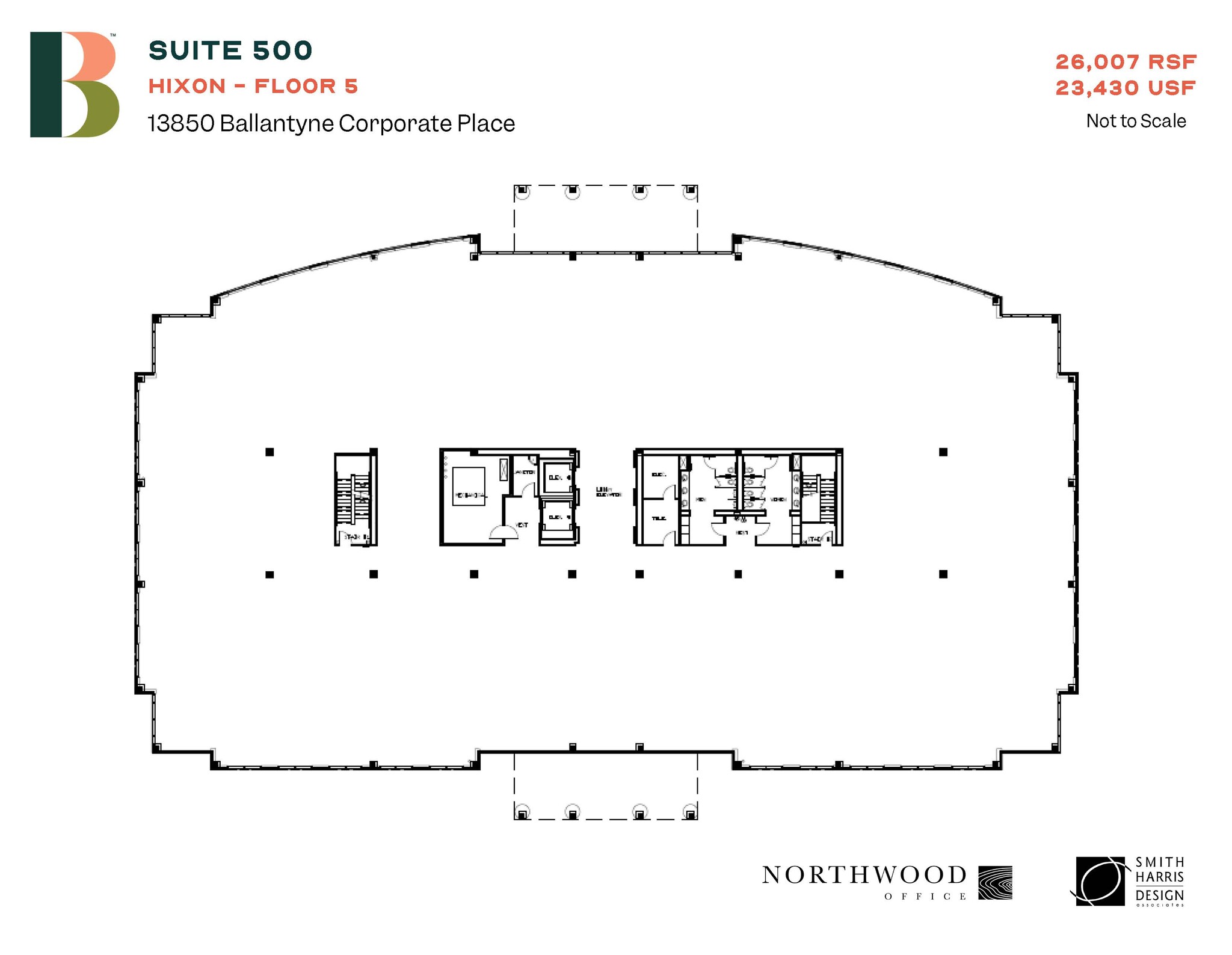 13850 Ballantyne Corporate Pl, Charlotte, NC à louer Plan d’étage– Image 1 sur 1