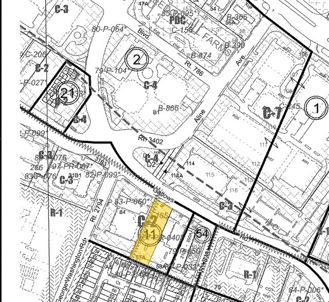 1960 Gallows Rd, Vienna, VA à vendre - Plan cadastral – Image 2 sur 5