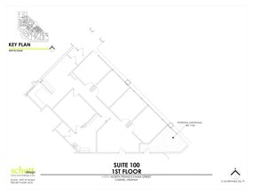 11711 N Pennsylvania St, Carmel, IN à louer Plan de site– Image 1 sur 1