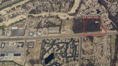 Highway 64, Lakeland, TN - VUE AÉRIENNE  vue de carte