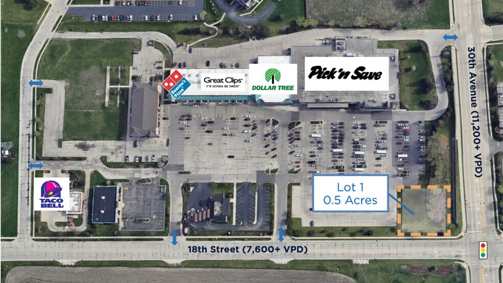 2931 18th St, Kenosha, WI à louer - Photo principale – Image 1 sur 1