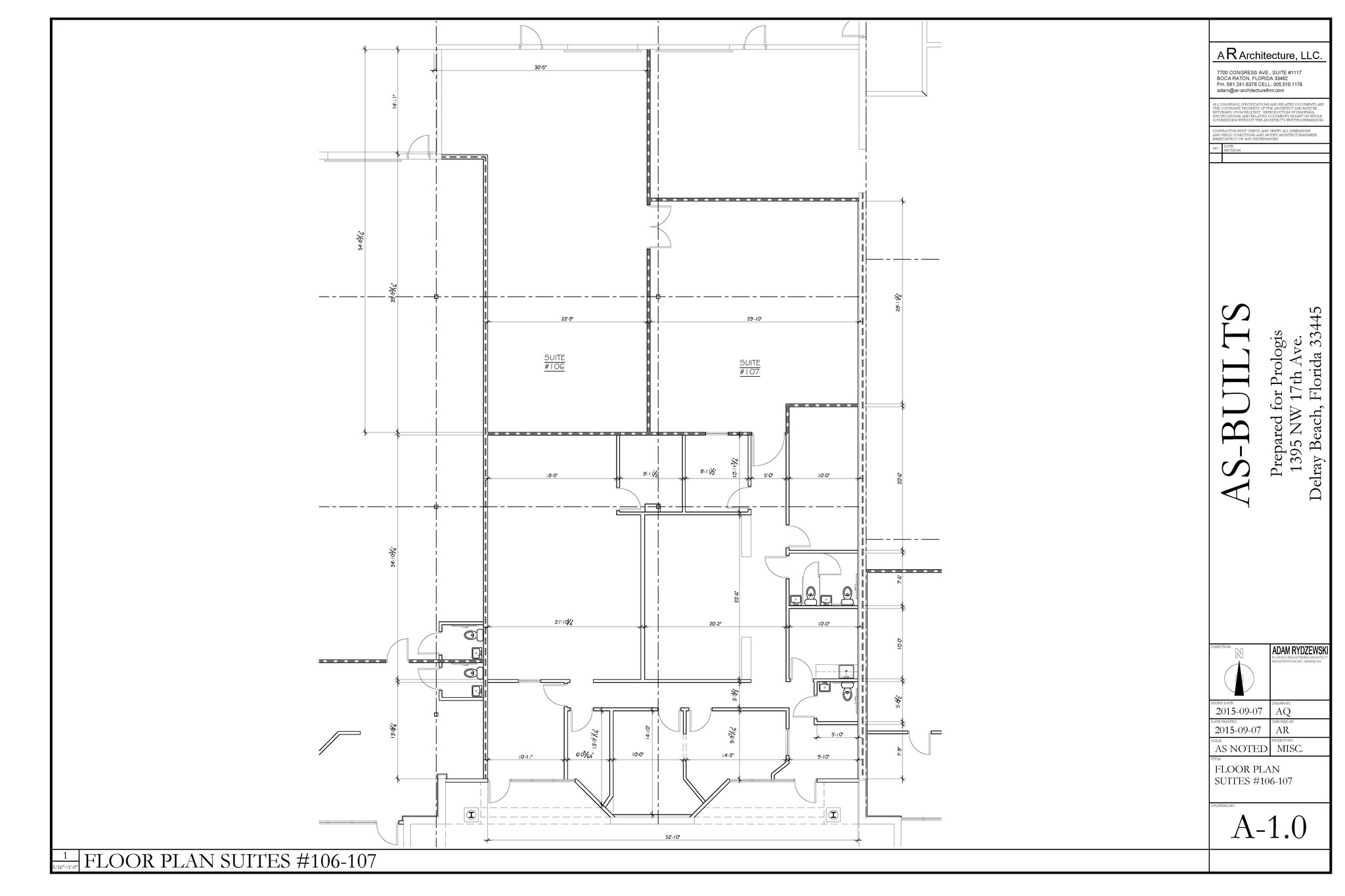 1395 NW 17th Ave, Delray Beach, FL à louer Plan d’étage– Image 1 sur 6