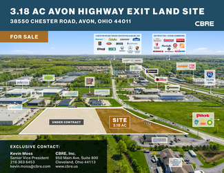 Plus de détails pour Chester Rd N, Avon, OH - Terrain à vendre