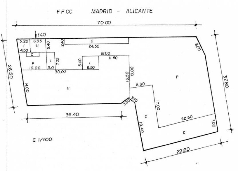 Industriel/Logistique dans Villena, Alicante à vendre - Plan de site – Image 3 sur 4