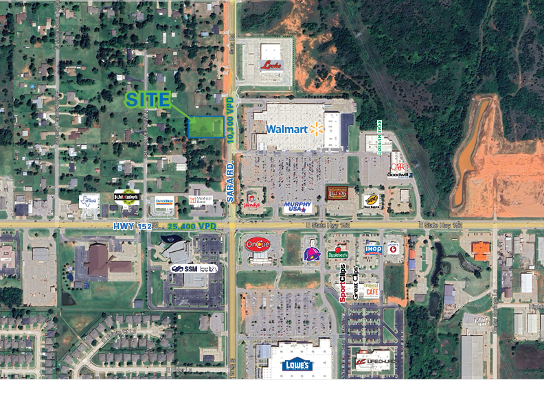 305 N Sara Rd, Mustang, OK à vendre Aérien– Image 1 sur 2