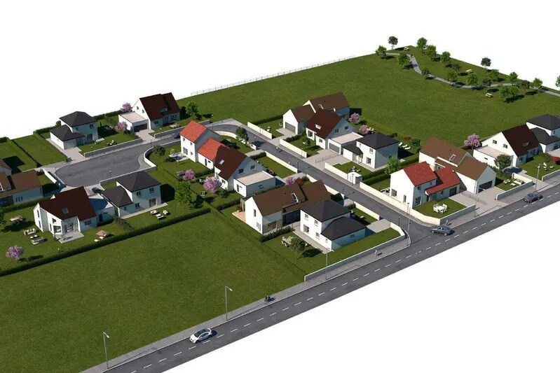 Terrain dans Clénay à vendre - Aérien – Image 2 sur 3