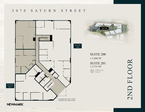 3010-3070 Saturn St, Brea, CA à louer Plan d’étage– Image 1 sur 1
