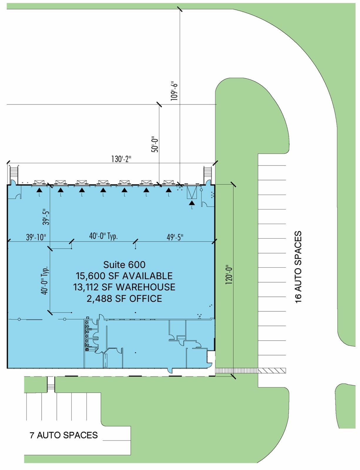 560 Atlanta S Pky, College Park, GA à louer Plan d’étage– Image 1 sur 1