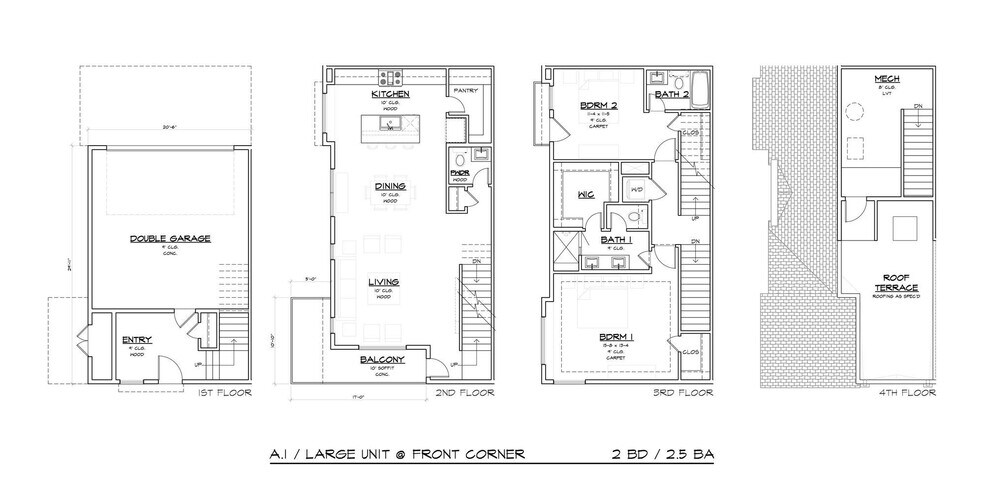 412 E 9th St, Dallas, TX à vendre - Plan d’étage – Image 2 sur 7