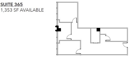 1111 Plaza Dr, Schaumburg, IL à louer Plan d’étage– Image 1 sur 2