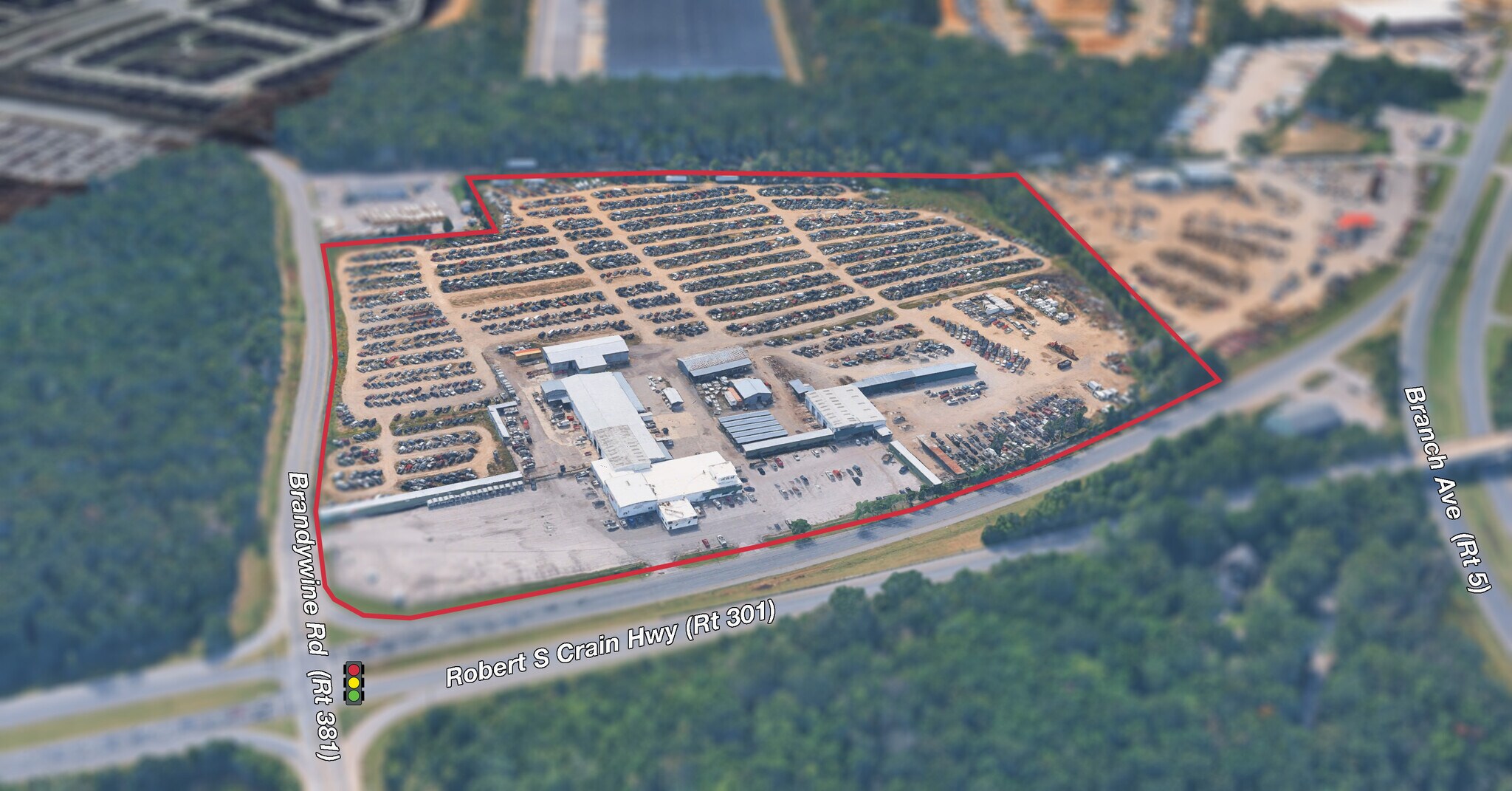 14000 Crain Hwy, Brandywine, MD à vendre Photo de l’immeuble– Image 1 sur 9