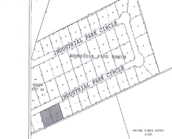 40108 Industrial Park Cir, Georgetown, TX à louer - Plan cadastral – Image 2 sur 3