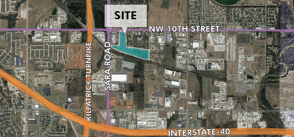 NW 10th St. & Sara Rd, Oklahoma City, OK à vendre - Photo de l’immeuble – Image 1 sur 1