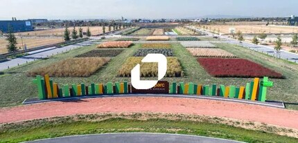 Genas - Vue aérienne  vue de carte