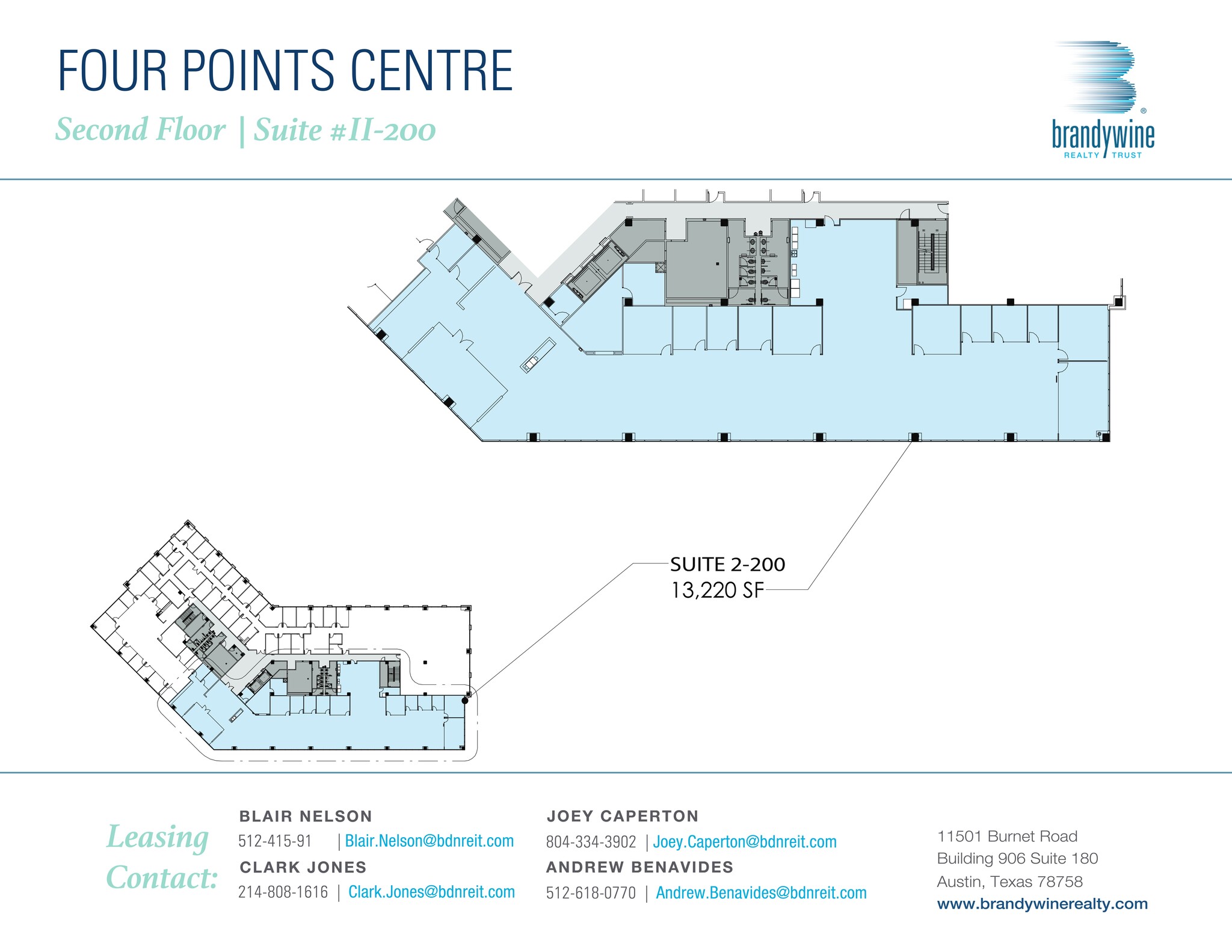 11305 Four Points Dr, Austin, TX à louer Plan de site– Image 1 sur 1