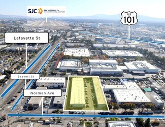 Plus de détails pour 6.53% CAP 30K SF Multi-Tenant Industrial – Industriel/Logistique à vendre, Santa Clara, CA