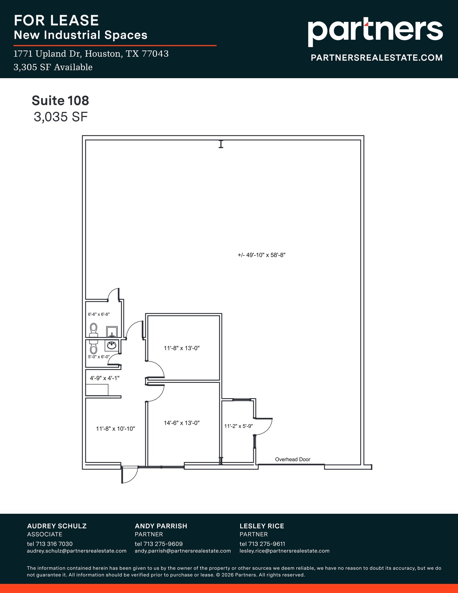 1771 Upland Dr, Houston, TX à louer Plan de site– Image 1 sur 1