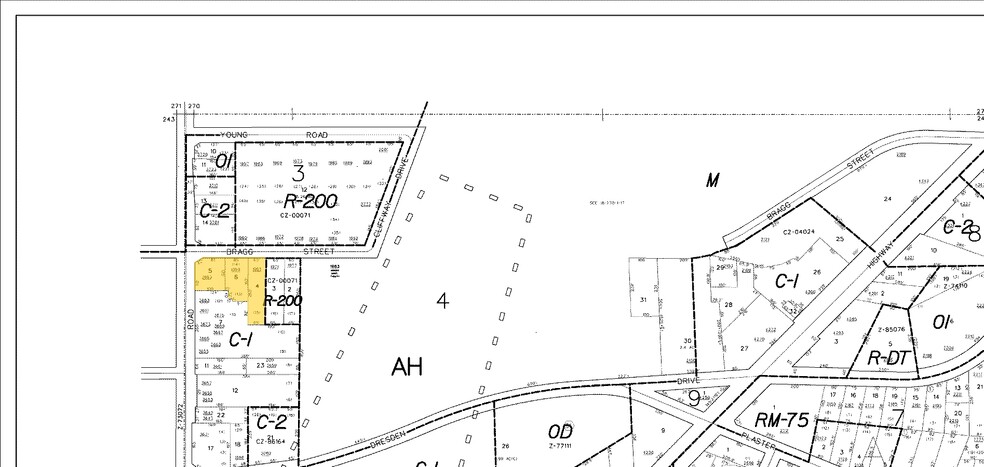 3693 Clairmont Rd, Chamblee, GA à louer - Plan cadastral – Image 2 sur 2