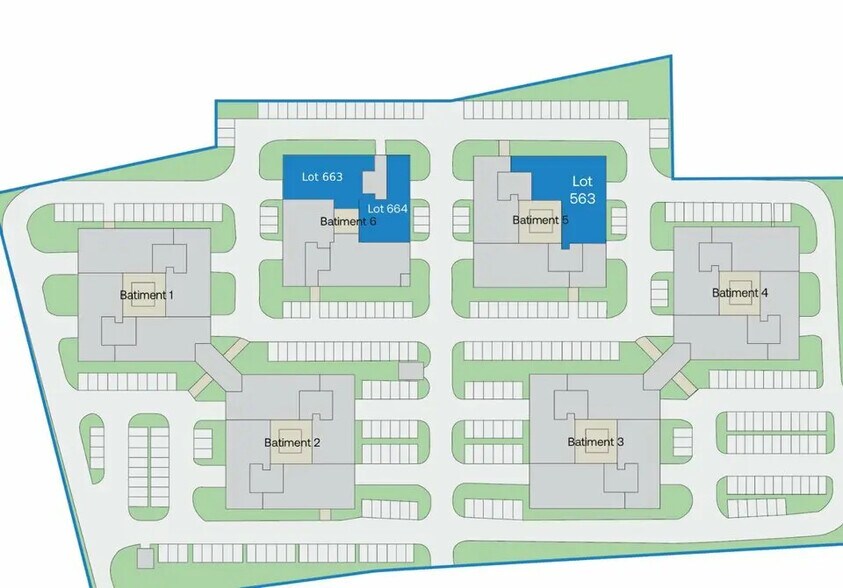 Local d’activités dans Roissy-en-France à louer - Plan de site – Image 3 sur 5