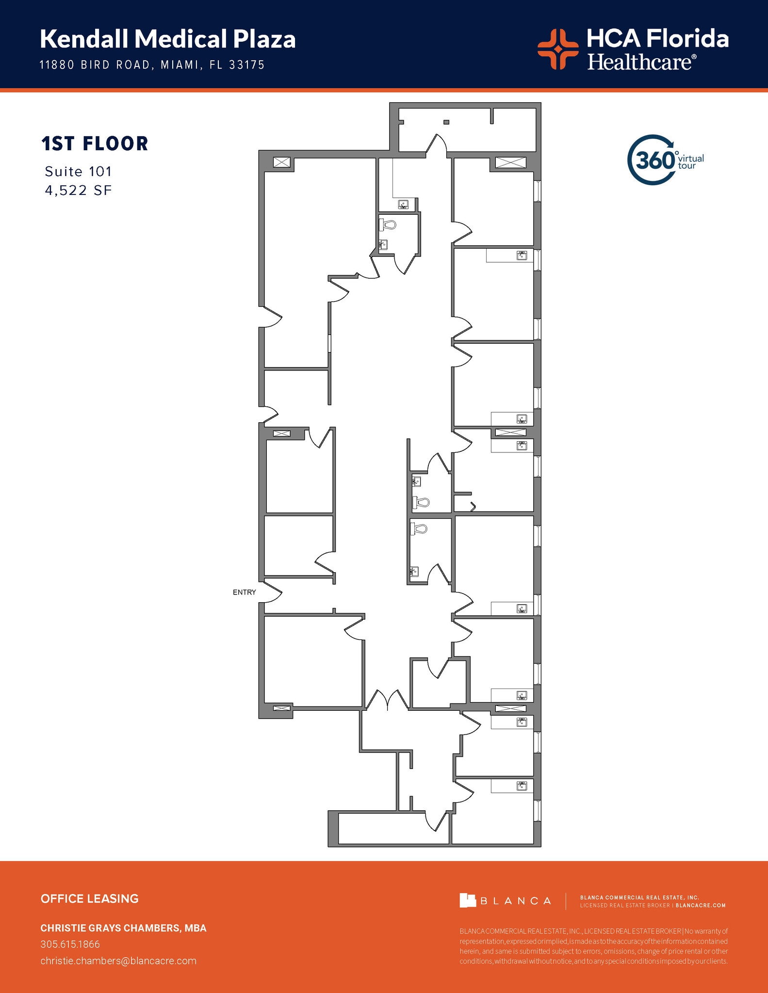 11880 Bird Rd, Miami, FL à louer Plan d’étage– Image 1 sur 1