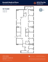 11880 Bird Rd, Miami, FL à louer Plan d’étage– Image 1 sur 1