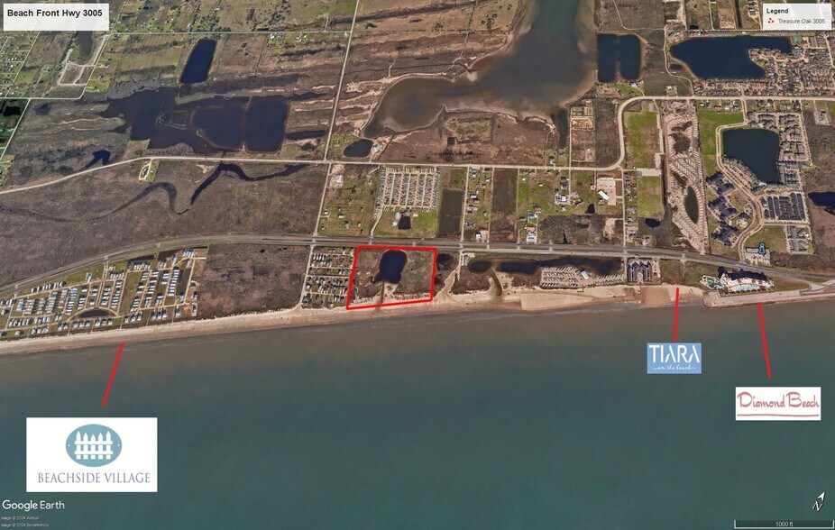 11102 Termini-San Luis Rd Hwy, Galveston, TX à vendre - Aérien – Image 1 sur 13