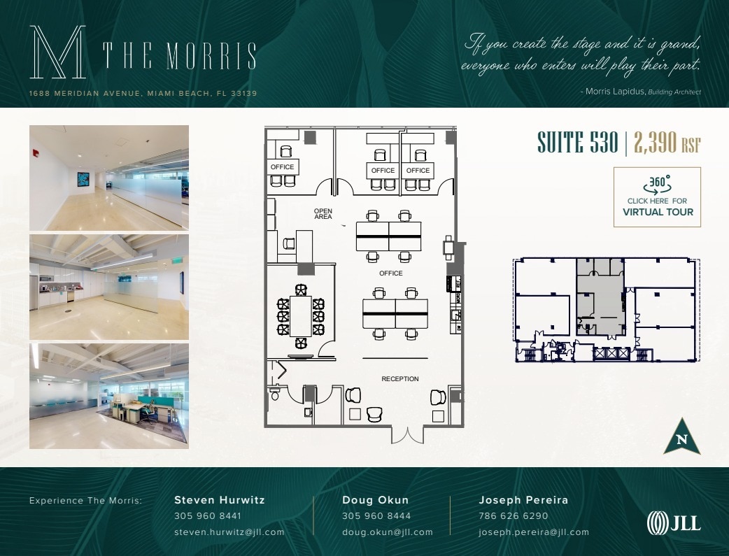 1688 Meridian Ave, Miami Beach, FL à louer Plan d’étage– Image 1 sur 22