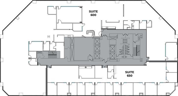 18100 Von Karman Ave, Irvine, CA à louer Plan d’étage– Image 1 sur 1