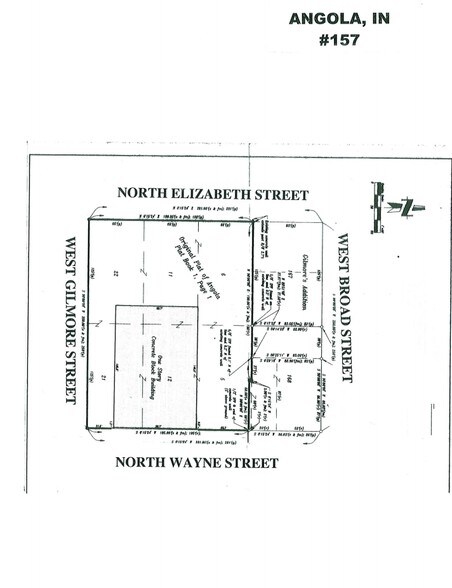 211 N Wayne St, Angola, IN à louer - Plan de site – Image 2 sur 5
